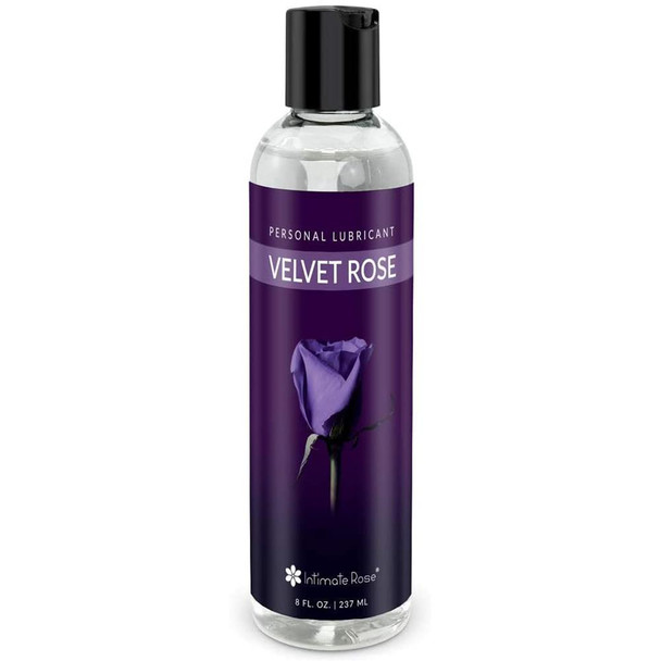 Velvet Rose Water Based Personal Lubricant 8 oz