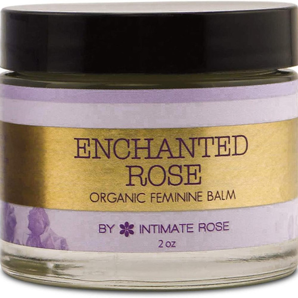 Enchanted Rose Organic Feminine Balm 2 oz Jar