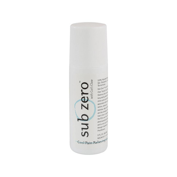 Sub Zero Cool Pain Relieving Gel 3 oz Roll-On