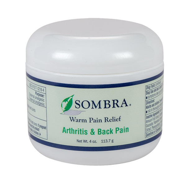 Sombra Warm Pain Relief 4 oz Jar
