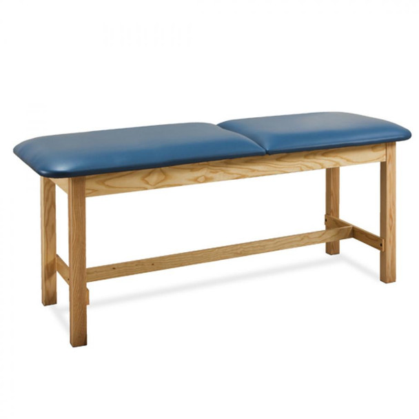 Clinton Industries Treatment Table with Lift Back H-Brace