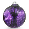 Small Witch Ball Purple