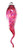 Italian Horn  "Cornicello" Wine Red