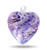 Medium Sized Glass Hearts  (12 colors!)