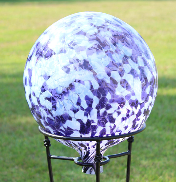 Hyacinth / Moon Glow Gazing Ball