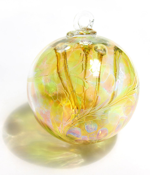 Small Witch Ball "September Sunset"™ Iridized