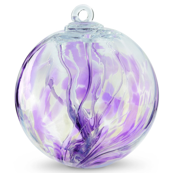 Witch Ball "Purple Allium"