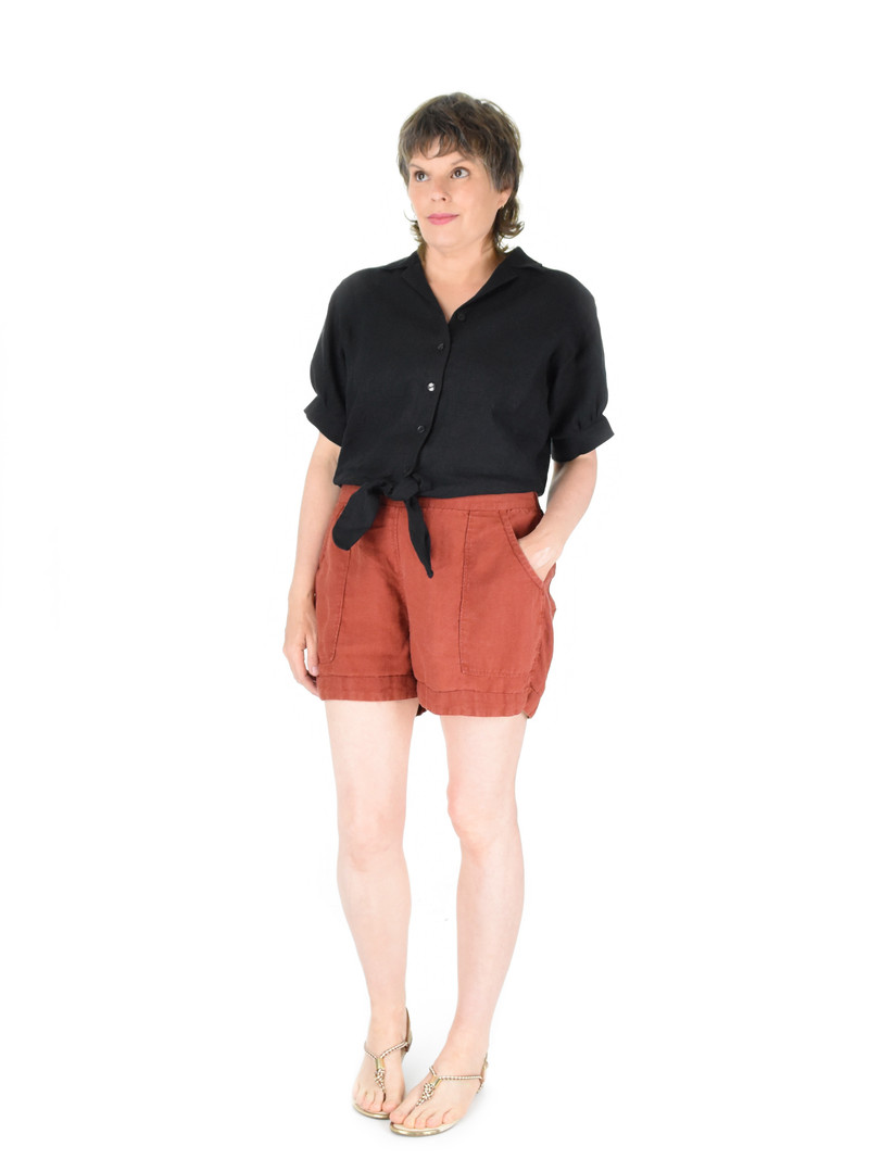 Kitty Crop Blouse - Ureshii Design