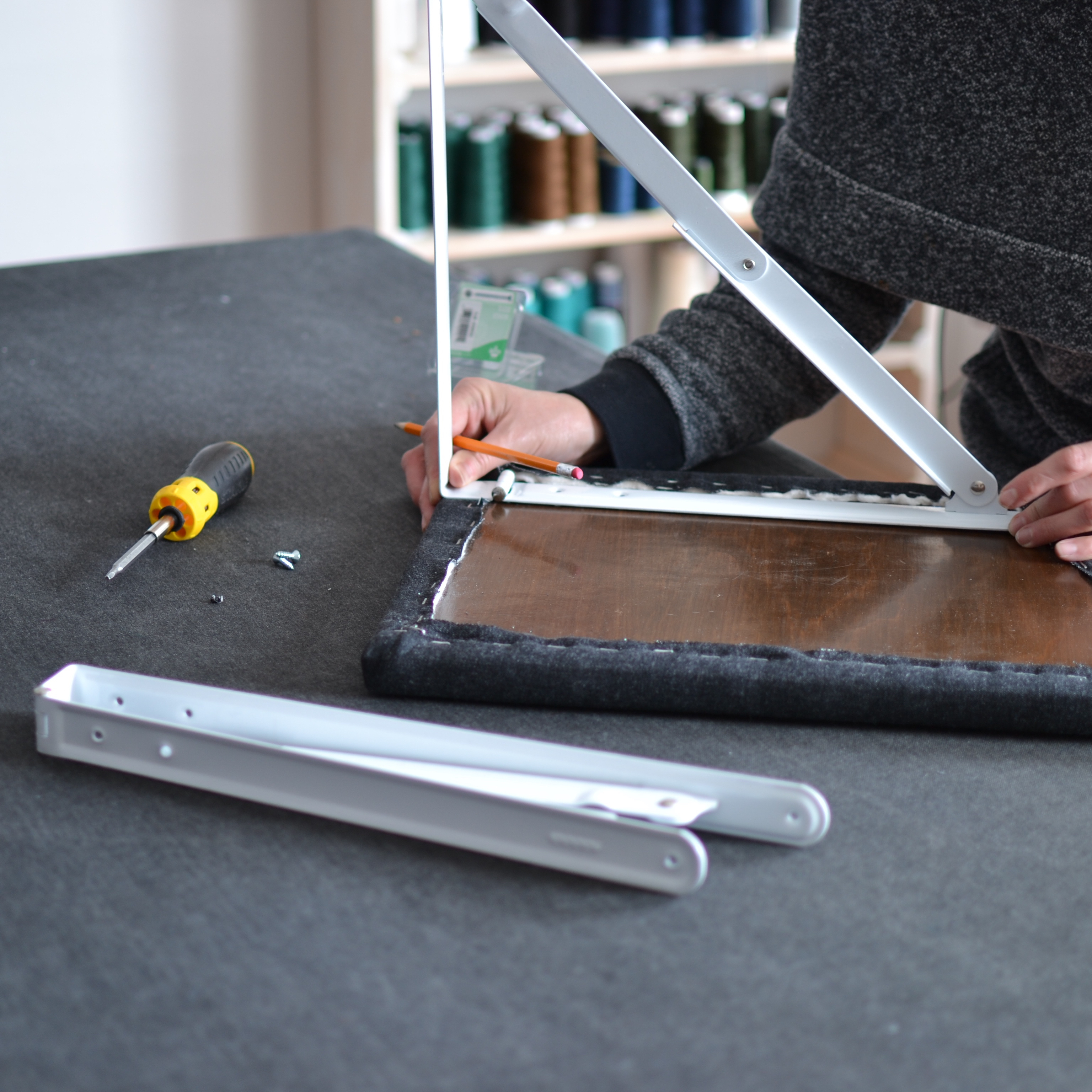 DIY Flip-Down Pressing Board