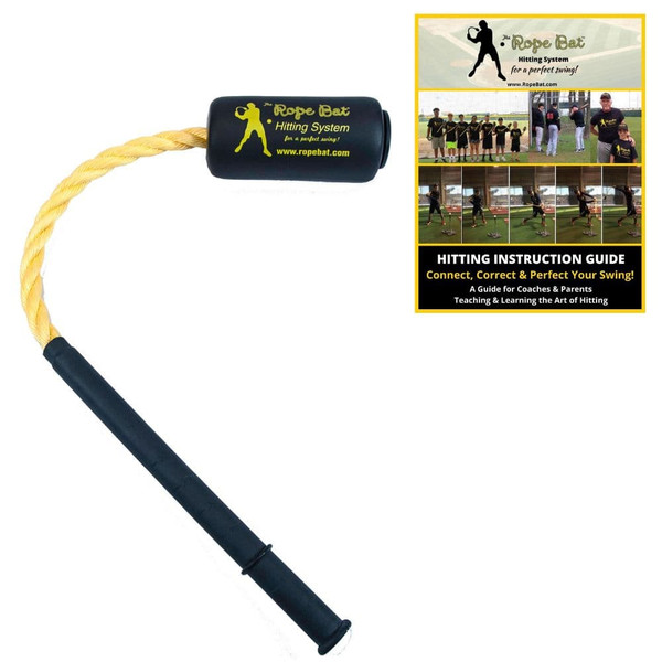 Rope Bat Training Bat Swing Trainer for Baseball and Softball