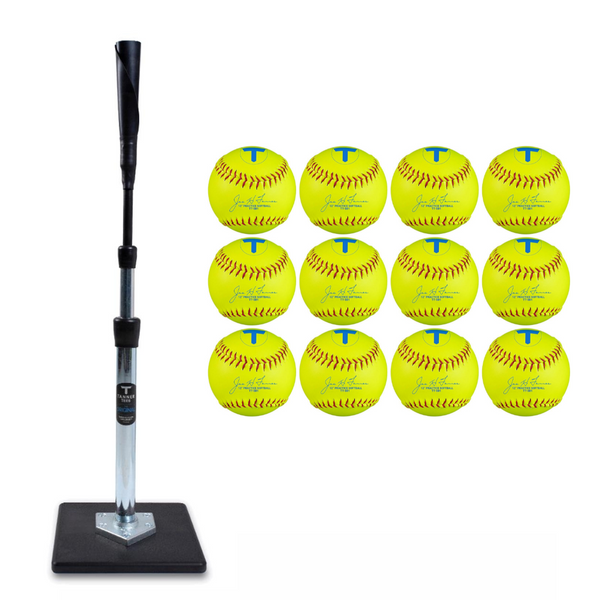 SAVE with CHOICE of Tanner Batting Tee & Practice Softballs TANNER TEES
