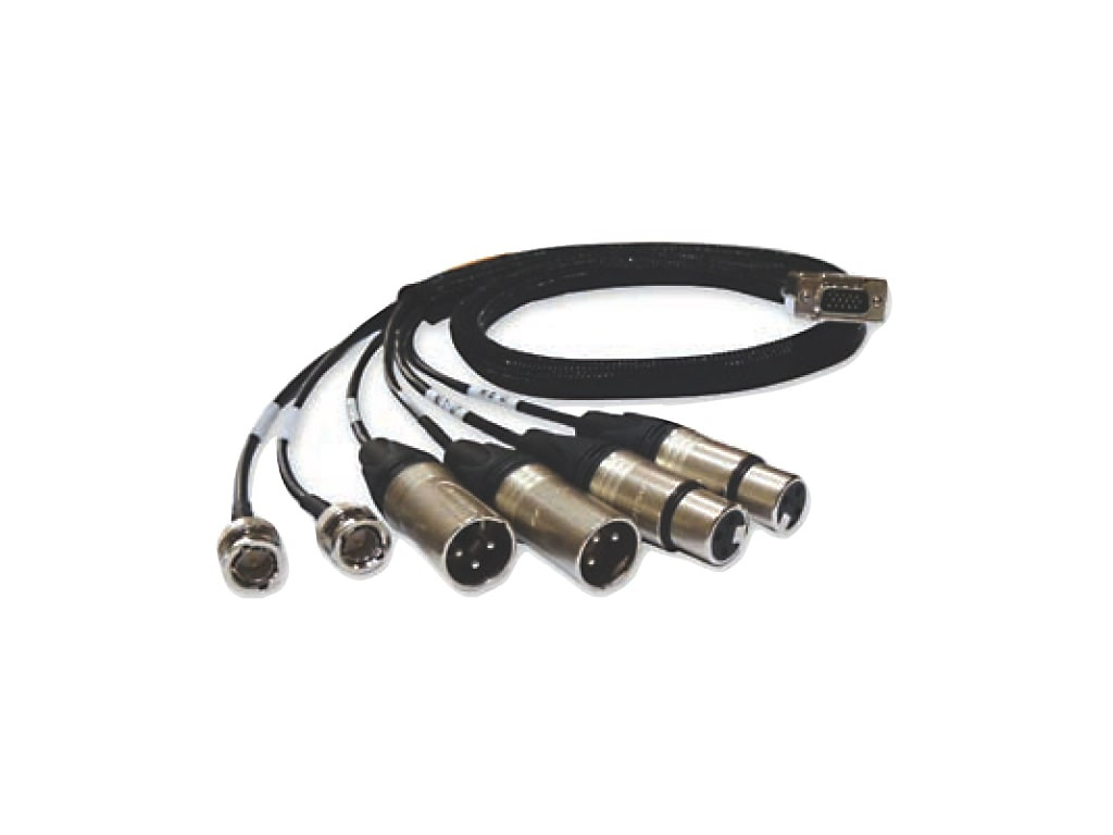 PHABRIX D15 break out cable for AES, Analogue audio and GPI | BIS