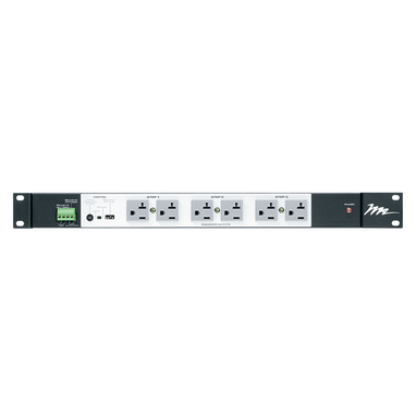 Middle Atlantic PDS-1620R-NS Multi-Mount Horizontal Rackmount Power Distribution 16-Outlet 20 Amps