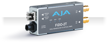 2-Channel 3G-SDI to Multi-Mode LC Fiber Transmitter