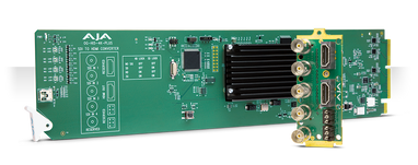 4x 3G-SDI to HDMI 2.0 with up to UltraHD 60p, HD-SDI to HD-HDMI