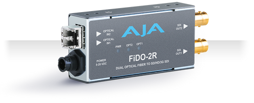 2-Channel Multi-Mode LC Fiber to 3G-SDI Receiver