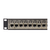 Bittree DSKP124B-C6FS CAT 6 1-RU RJ45 Shielded Keystone Panel - Rear