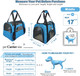Pet Travel Carrier Bag for Medium Small Dog Cat with Washable