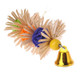Colorful Parrot Chew Strands Bite Teeth Griiding Ball Bell Attractive