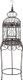 Benzara 55122 Victorian Style Bird Cage, 47" H/14 W, Black