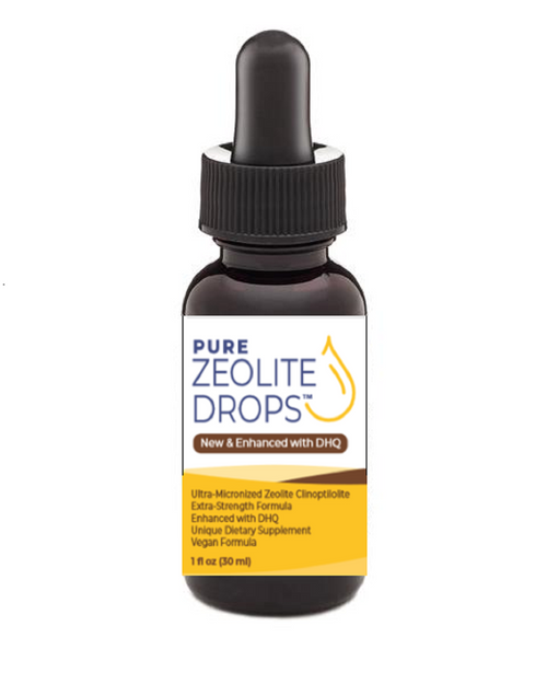 Pure Zeolite Detox drops remove heavy metals and toxins, full body detox, kidney detox, liver detox, mercury detox, heavy metal cleanser