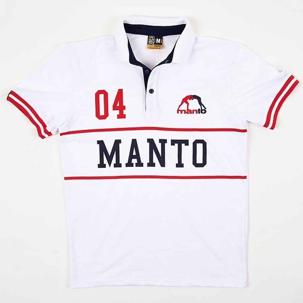 MANTO "MILAN" Polo Red