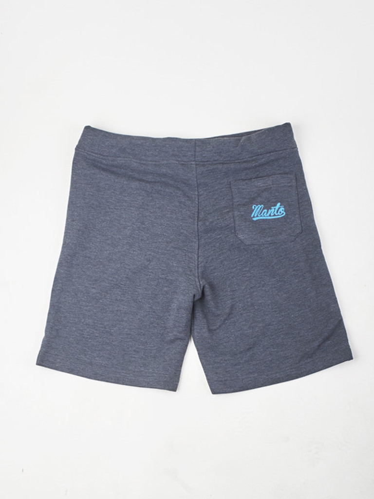 MANTO "TOKYO 2015" COTTON SHORTS Gray/Blue