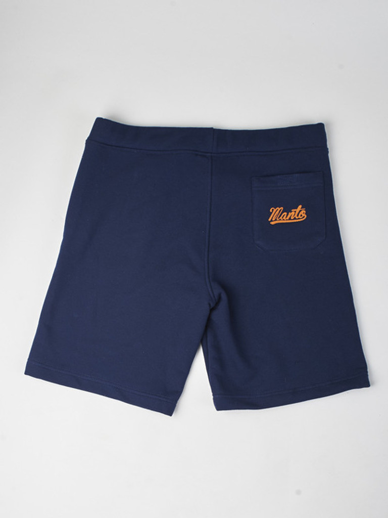 MANTO "TOKYO 2015" COTTON SHORTS Navy/Orange