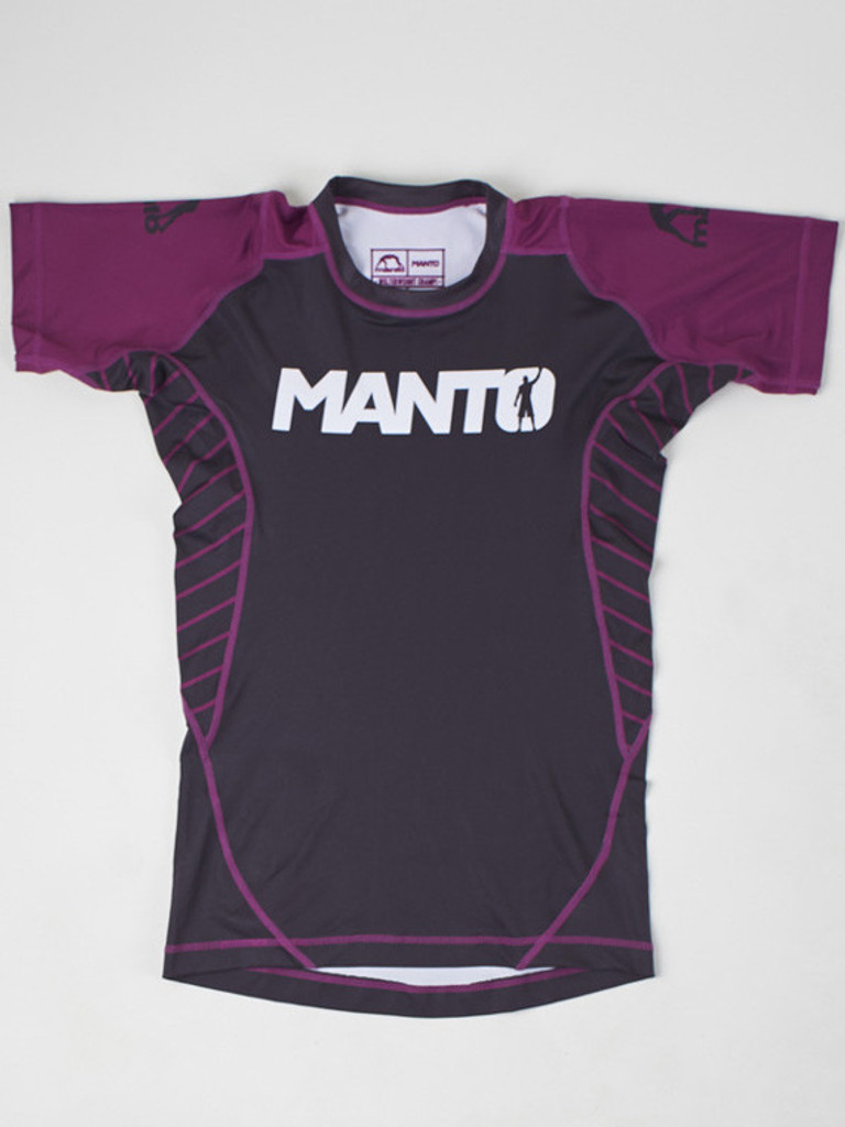 MANTO "CHAMP" RASHGUARD Purple - IBJJF Approved