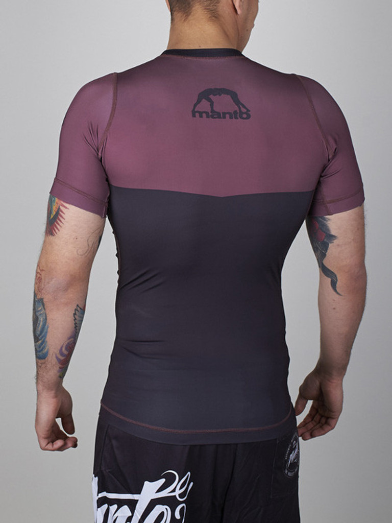 MANTO "CHAMP" RASHGUARD Brown - IBJJF Approved