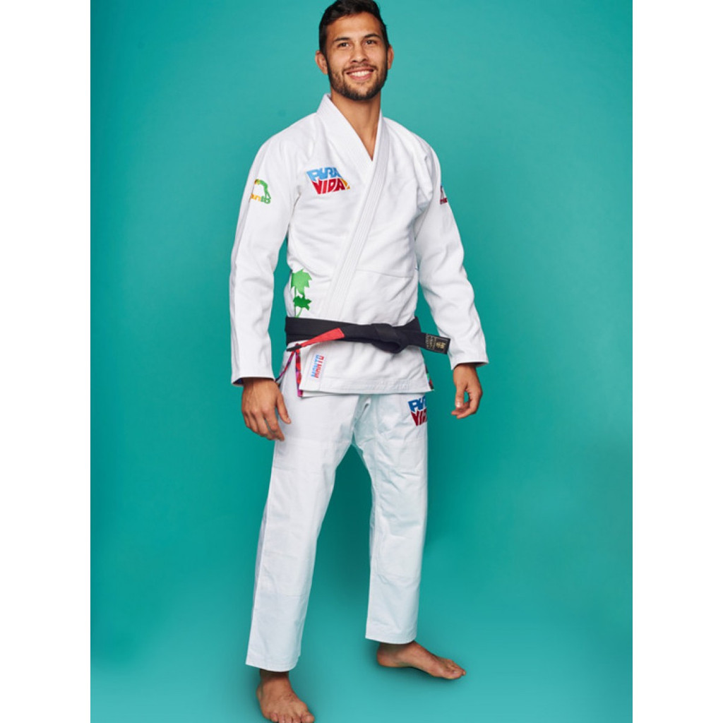 MANTO "PURA VIDA" BJJ GI White