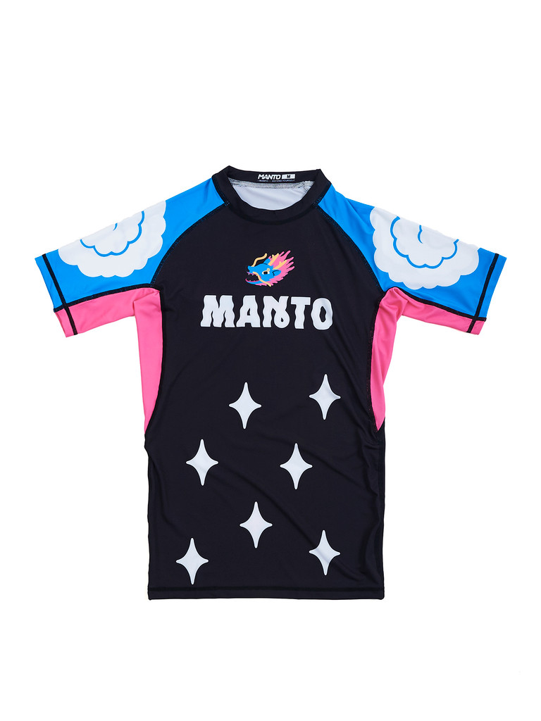 MANTO "DRAGON" Rashguard Short Slv