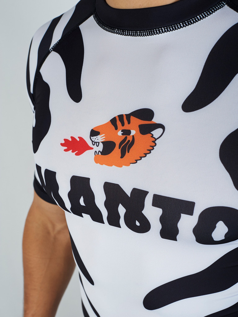 MANTO "TIGRE" Rashguard Short Slv