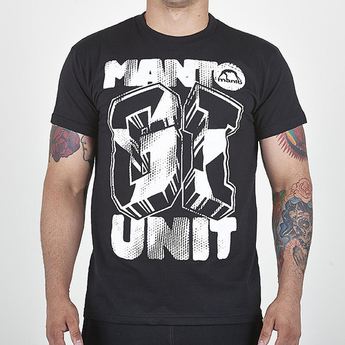 MANTO "GI UNIT" T-SHIRT  Black