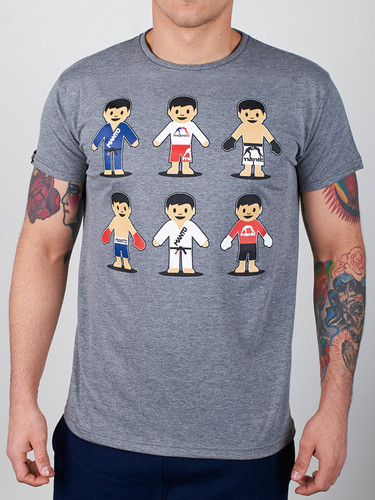 MANTO "EMOJI" T-SHIRT Gray