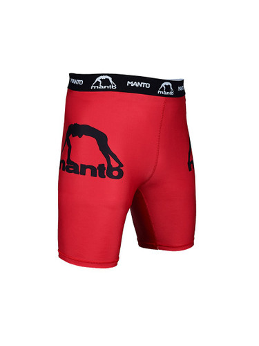 MANTO "DUAL" COMPRESSION VT SHORTS Red
