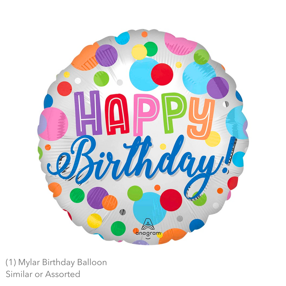 (1) Mylar Birthday Balloon — El Paso florist arrangement
