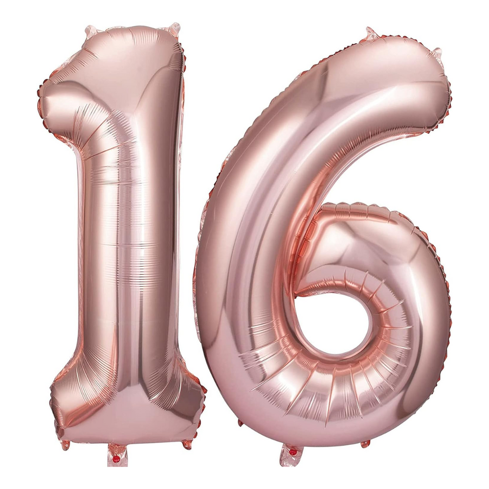 Number Mylar Balloons — El Paso florist arrangement