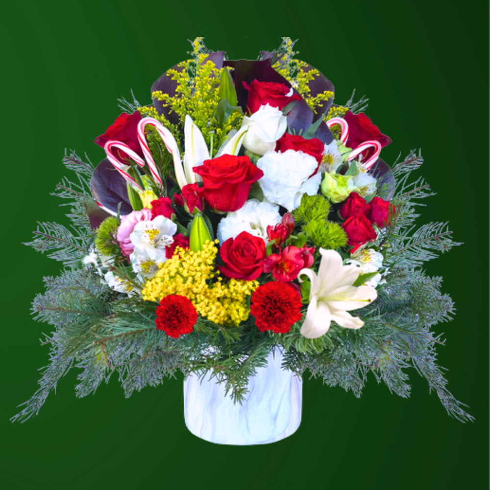 White Snowflake — El Paso florist arrangement