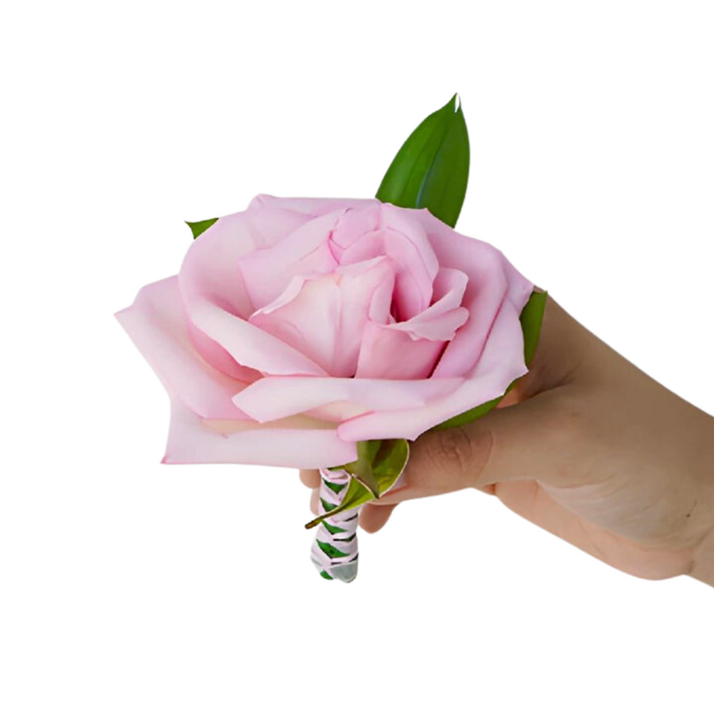 Soft Pink Rose Boutonniere — El Paso florist arrangement