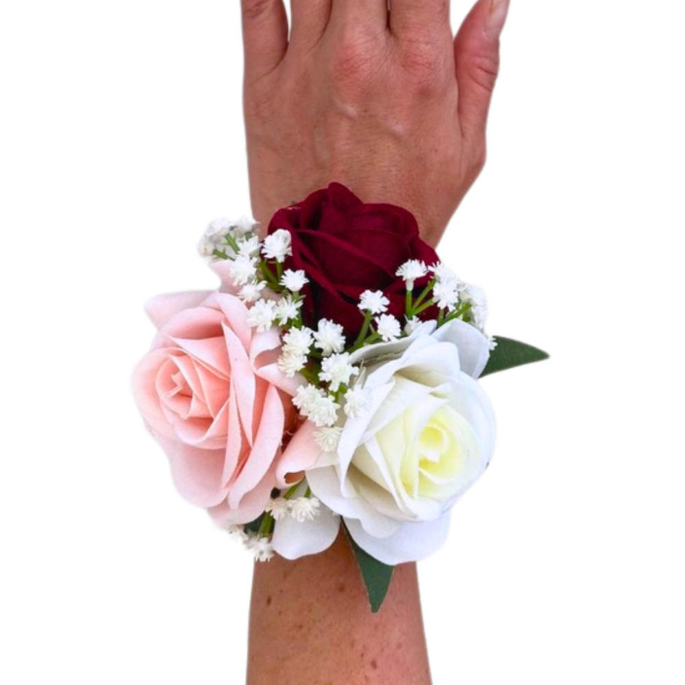 Assorted Rose Wrist Corsage — El Paso florist arrangement