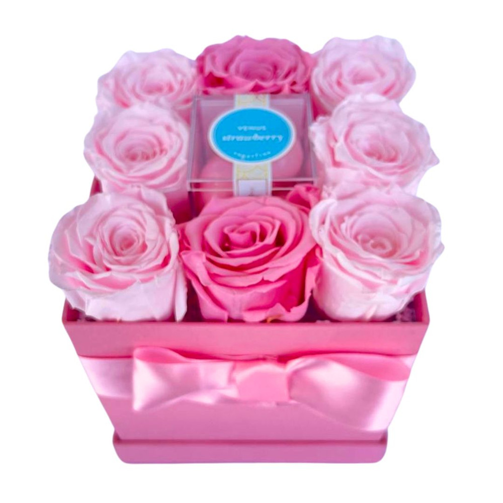 Preserved Rose Box P#4 — El Paso florist arrangement