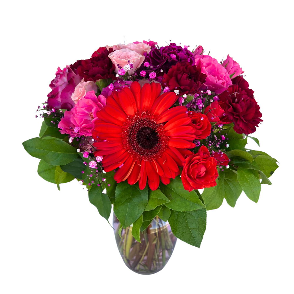 Lovely In Red — El Paso florist arrangement