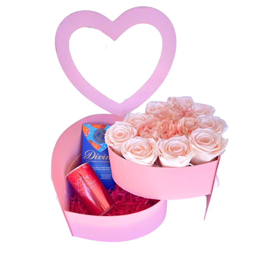 Preserved Rose Heart #P1 — El Paso florist arrangement