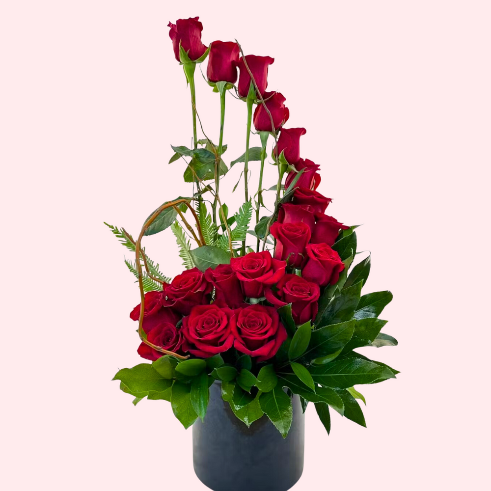 20 Rose Ladder — El Paso florist arrangement