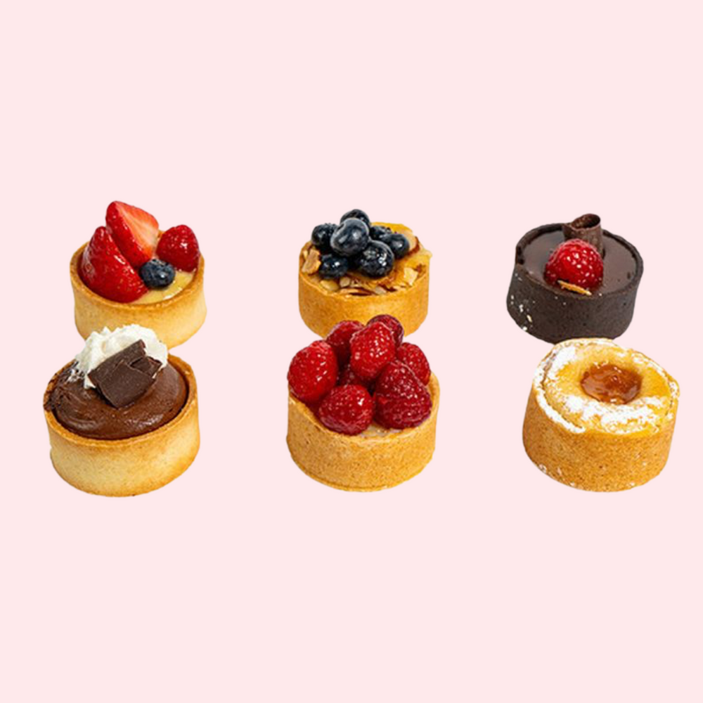 (6) Assorted Mini Cake Tarts — El Paso florist arrangement