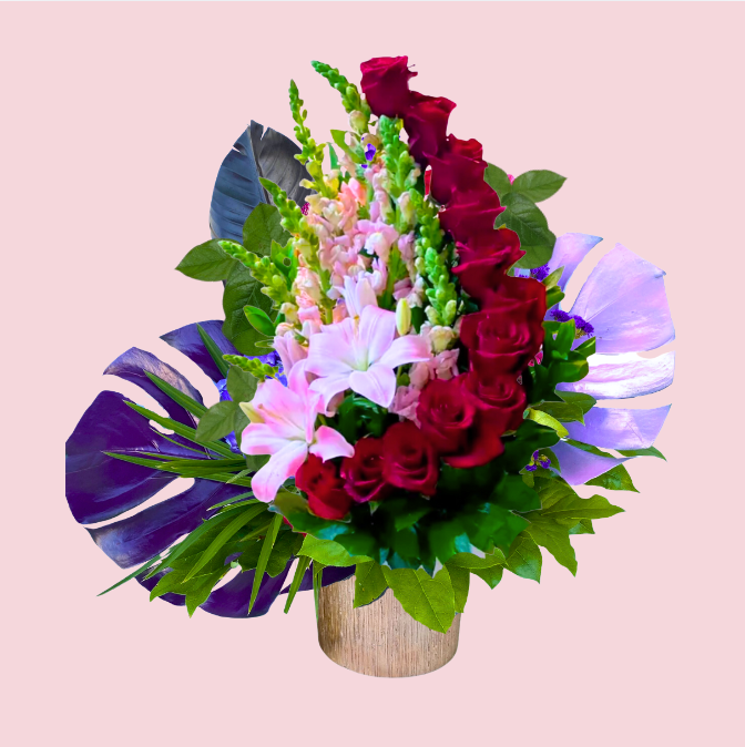 Sincere Love Ladder — El Paso florist arrangement