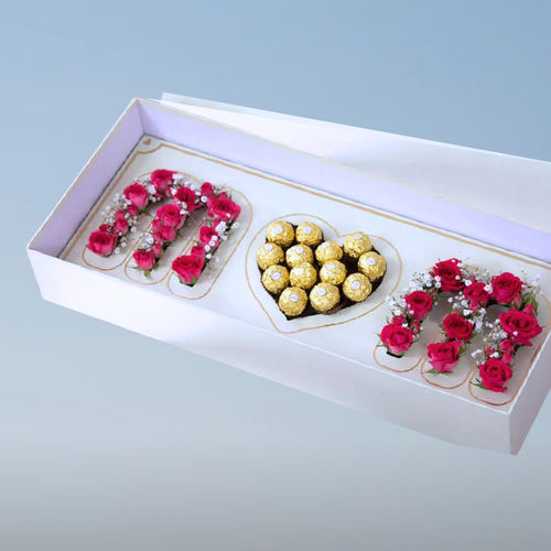 Pink Rose MOM Box + Ferrero 