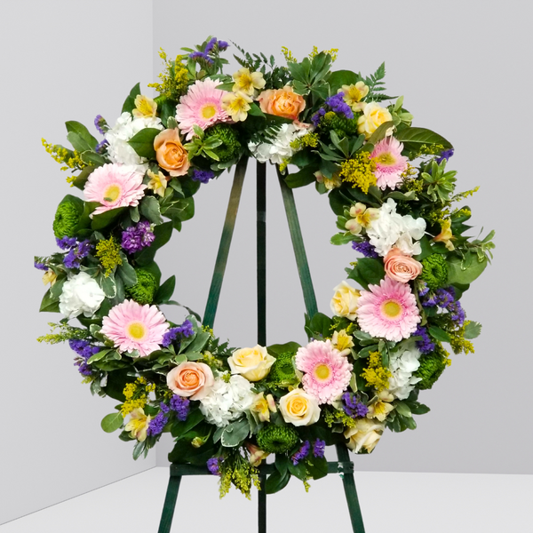 Cherishing You Wreath — El Paso florist arrangement