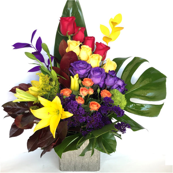 Dazzling Rose Ladder — El Paso florist arrangement